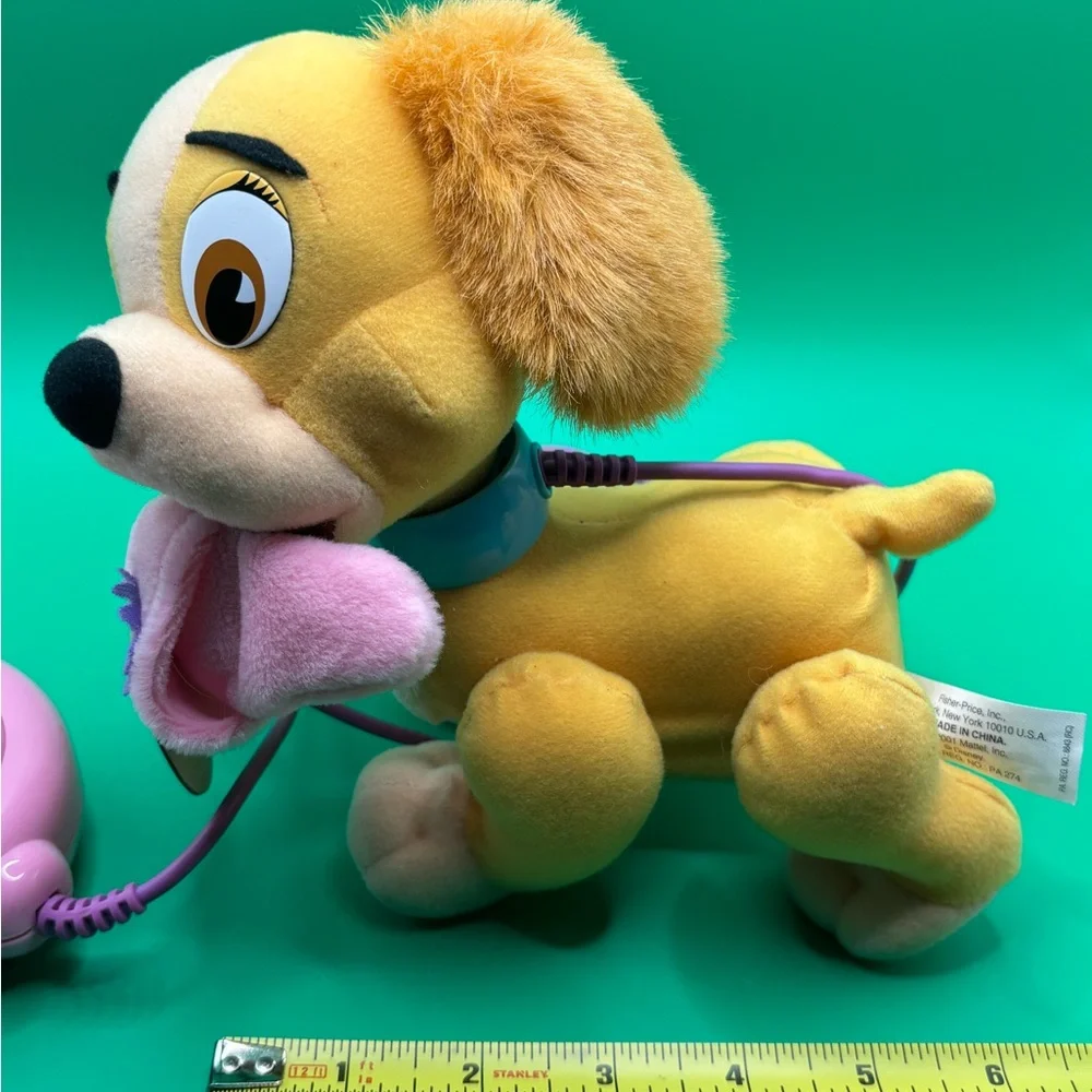 Vintage Disney Fisher Price Walk N Wag Little Lady Mattel The Tramp Rare Toddler